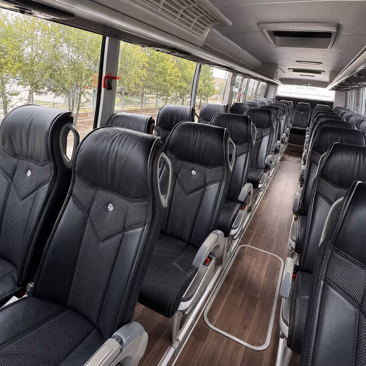 oxnard charter bus interior